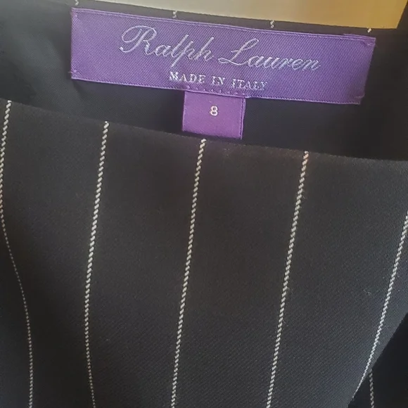 Ralph Lauren Purple Label pinstriped 3 pc suit - Picture 6 of 9